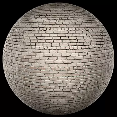 Brick Wall Texture Material 3D model image 1 