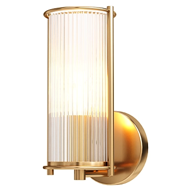 Next Hertford Wall Sconce 3D model image 1 