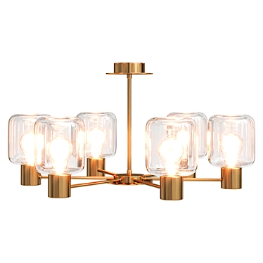 Next Jensen Chandelier 3D model image 1 