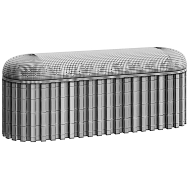  Tribu Bench by 101 Copenhagen 3D model image 1 