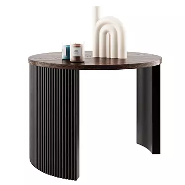 Bristol Collection H&M Home Table 3D model image 1 