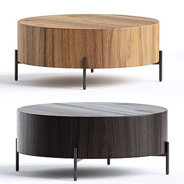 Sleek Aceton Coffee Table 3D model image 1 