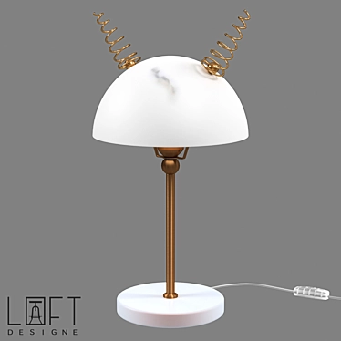 LoftDesigne 8430 Table Lamp 3D model image 1 