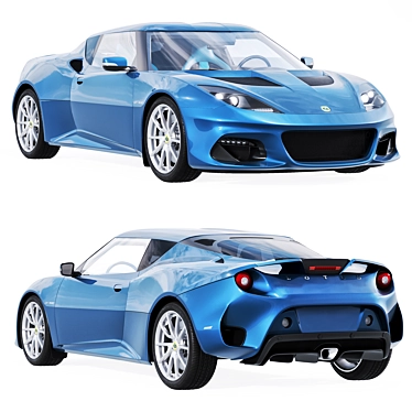  Lotus Evora Model Collection 3D model image 1 