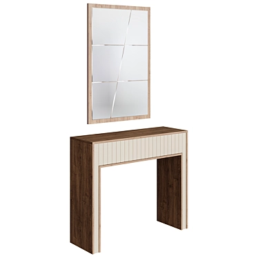 Translated Description: Brand: 17 Stories

Title: Myrone Vanity Table by 17 Stories 3D model image 1 