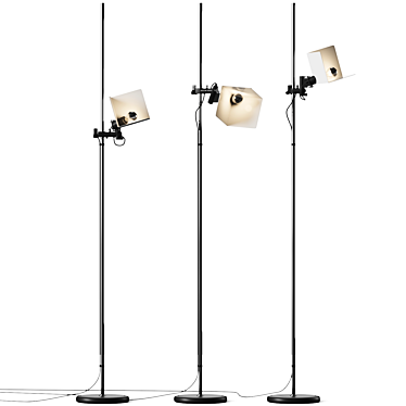 It seems that the product description is already in English. Here is a unique product title:

Modern LED Iron Floor Lamp 3D model image 1 