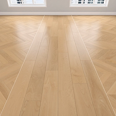 Oak Parquet Variety Pack 3D model image 1 