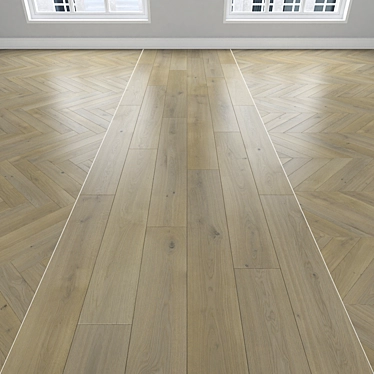 Oak Parquet Collection 3D model image 1 