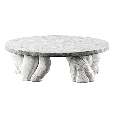 Stone Garden Table Custom-made 3D model image 1 