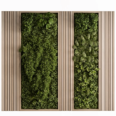 Green Wall 117 Vertical Garden 3D model image 1 