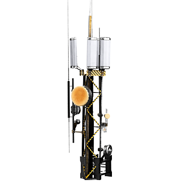 4K Texture Communication Tower 3D model image 1 