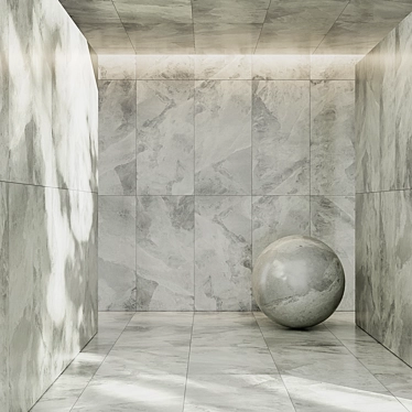 Italon Charme Extra Silver 1200х600mm 3D model image 1 