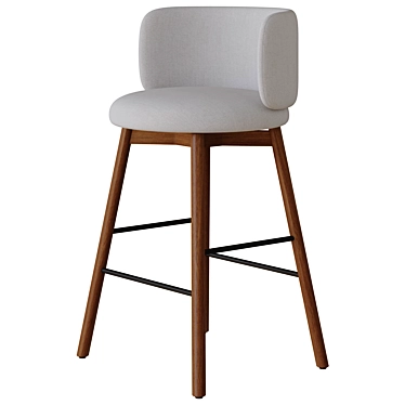 Modern Devon Bar Stool Model 3D model image 1 