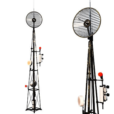 Versatile 3D Communication Tower Model 3D model image 1 