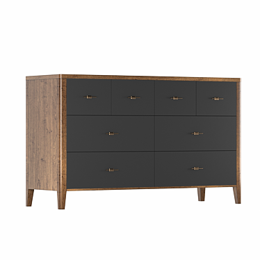 Chest of drawers La Nage with eight drawers