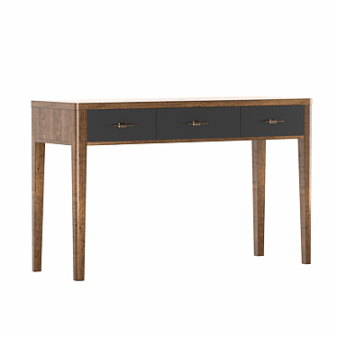 Parisian Chic Console Table 3D model image 1 