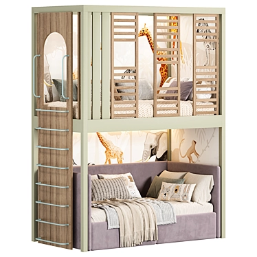 Children bunk bed Kids room