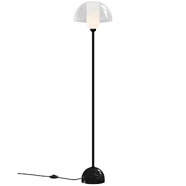 Elegant Memory Floor Lamp 3D model image 1 