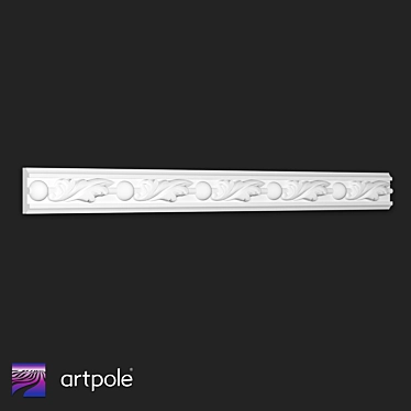 Ornamental Plaster Cut SP55 3D model image 1 