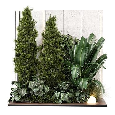 Indoor Vertical Garden Set 2289 3D model image 1 