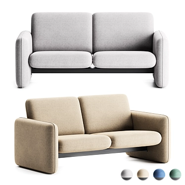 Wilkes Modular Sofa Group Sofa 2 Seater by Herman Miller