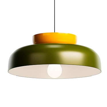 Ferroluce Deco Pendant Light 3D model image 1 