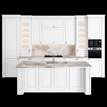 Classic kitchen with island 153