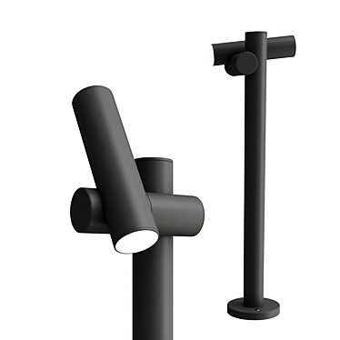 INTEC LED Bollard Light 2022 3D model image 1 