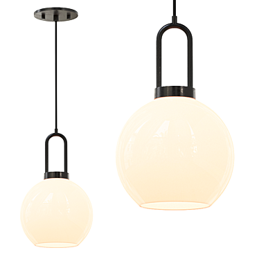 Alora Mood Single Globe Lighting 3D model image 1 