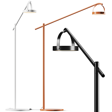 Atmosphera Orbit Outdoor Floor Lamp 3D model image 1 