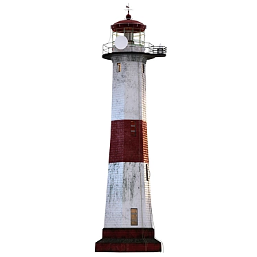 Nautical Heritage Lighthouse Model 3D model image 1 