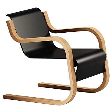 Artek 42 Small Paimio Armchair 3D model image 1 