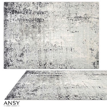 Moon Handmade Rug by ANSY 3D model image 1 