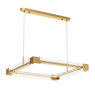 Imperium Loft Bergdis D01 Chandelier 3D model image 1 