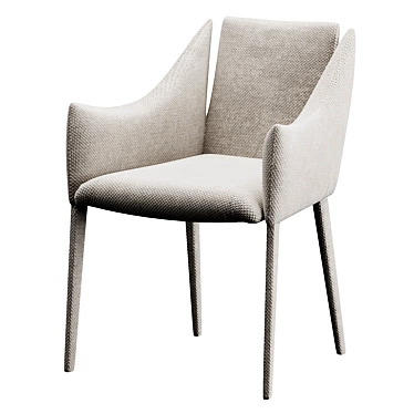 Elegant Bonaldo Vela Chair 3D model image 1 