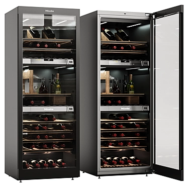 Miele Wine Unit Animation Model 3D model image 1 