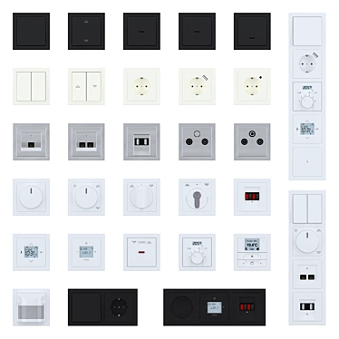  Future Linear Switch Collection 3D model image 1 