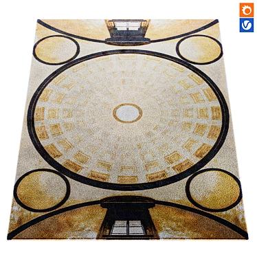 Opinion Ciatti Rug: Versatile Design 3D model image 1 