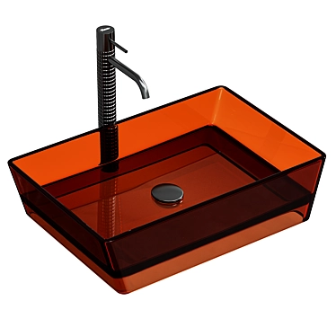 Abber Kristall AT2803Opal Sink 3D model image 1 