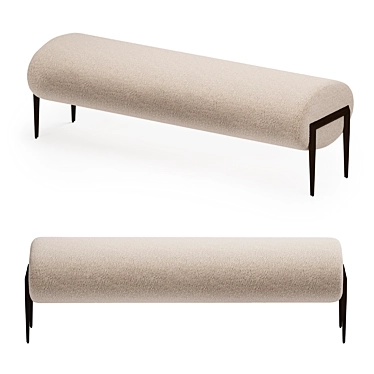 Elegant Towson Bench - Dantone 3D model image 1 