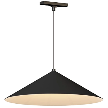 Modern Sleek Pendant Light 3D model image 1 