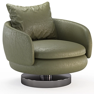 Minotti Vivienne Chair - Elegant Design 3D model image 1 