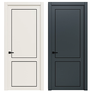 Interior Doors 3D Model 250 3D model image 1 