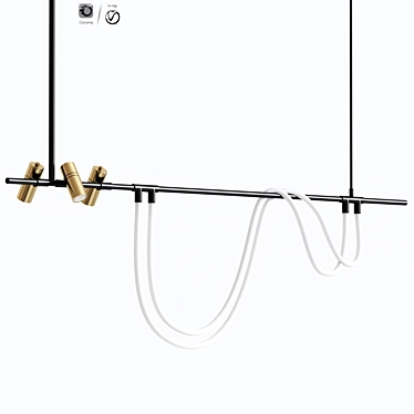 Jeremaih LED Kitchen Island Linear Pendant