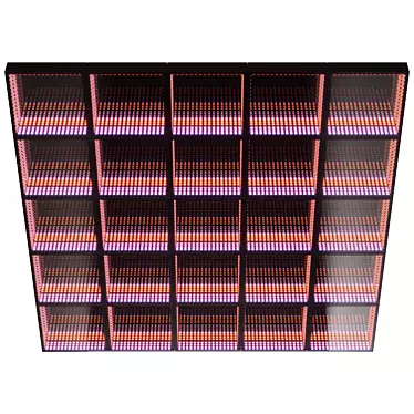 LED Panel System for Interiors 3D model image 1 