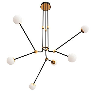 Bullarum SY-6 Pendant Light 3D model image 1 