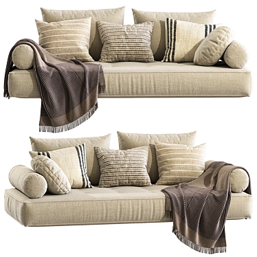 Chic Window Set Collection 3D model image 1 