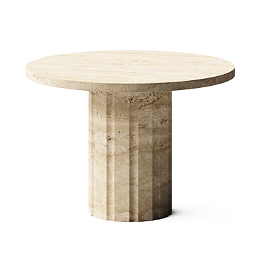 Contemporary Amerigo Coffee Table Set 3D model image 1 