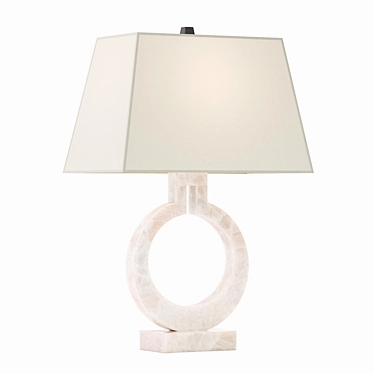 Alabaster Madison Table Lamp 3D model image 1 