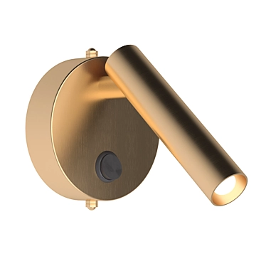 Elegant Spot Wall Sconce, Art.29265 3D model image 1 